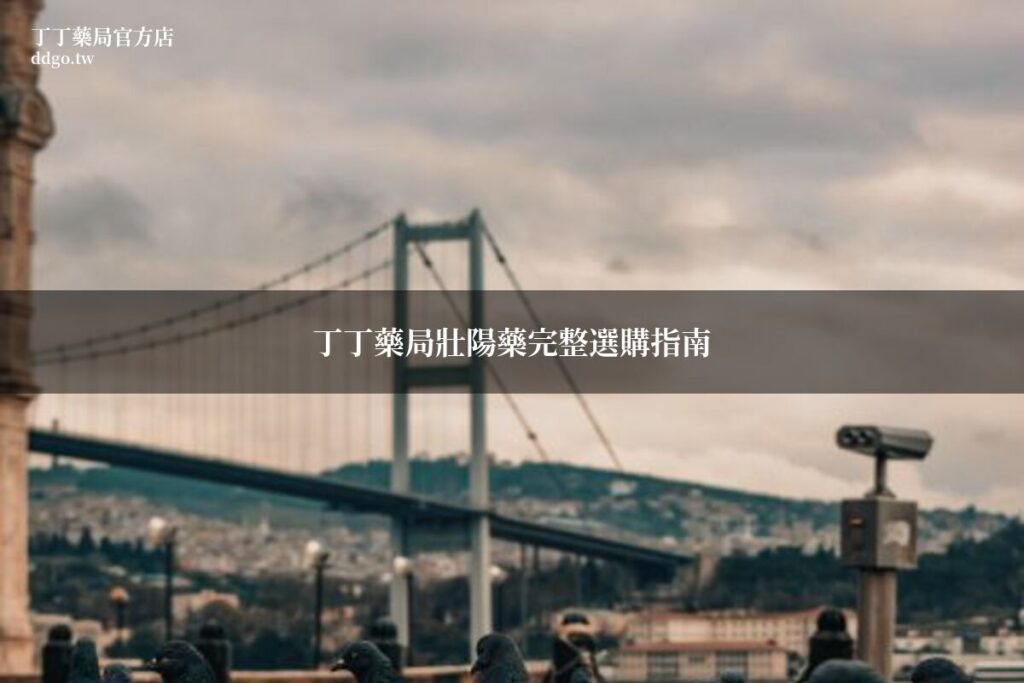 丁丁藥局壯陽藥完整選購指南|藥師教你安心買正品 1 ddgo pharmacy guide